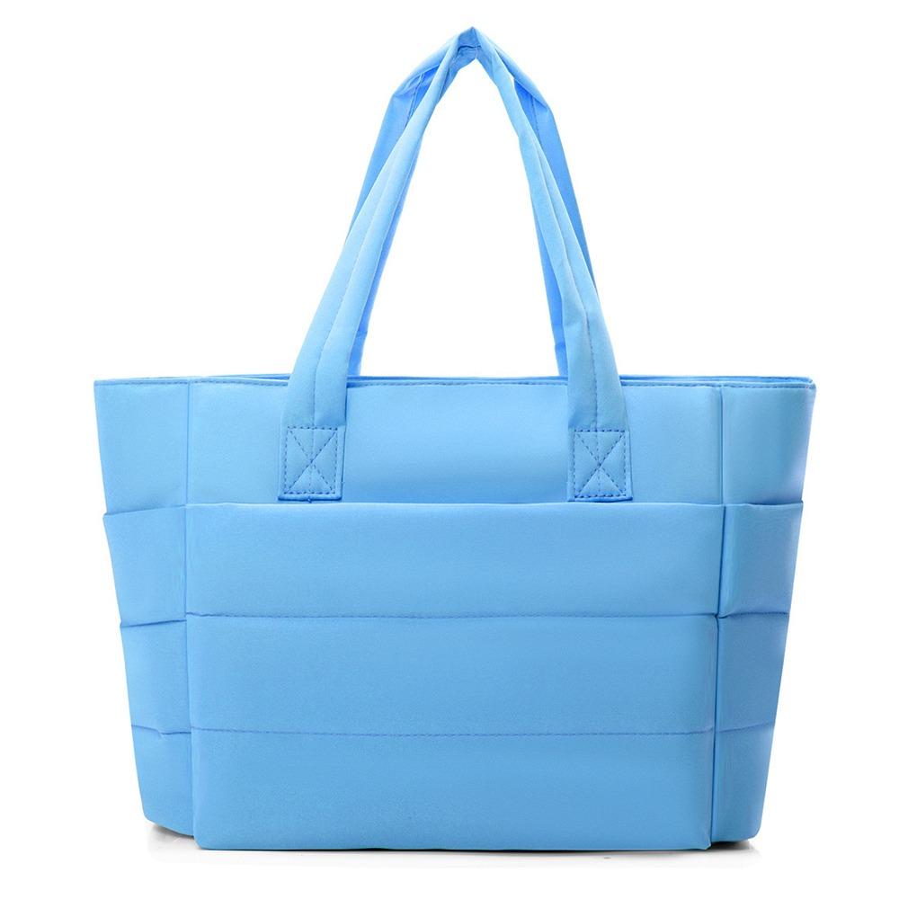 Сумка-тоут большой вместимости с хлопковой подкладкой, легкая стеганая сумка-тоут, дорожная сумка, ручная сумка, унисекс