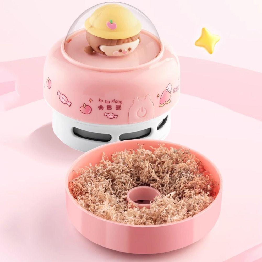 Мультяшный животный настольный пылесос Пластиковый настольный пылесос Школа Офис