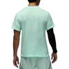 Jordan T Shirts Men's Mint Crew Neck Moderate Straight Fit FN5830-353