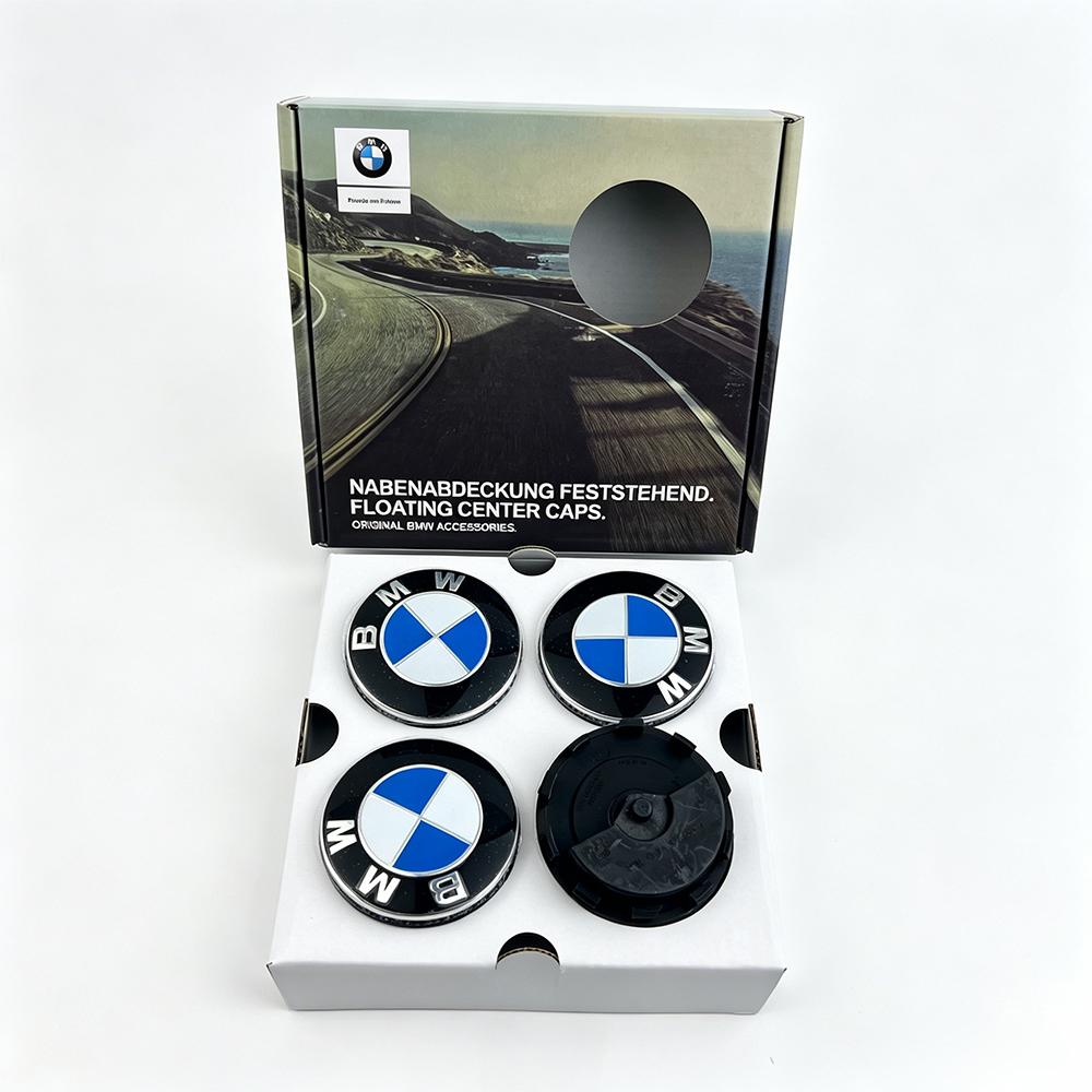 For BMW M 56/68mm Floating Wheel Center Caps For BMW G11 G12 G30 G31 G32 G38 G01 G08 G02 G05 F45 F46 F52 F48 F49 F39 F90 Auto Accessories
