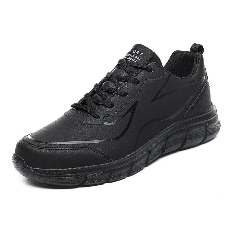Men's Waterproof Spring/Autumn Casual Korean-Style Sports Shoes, Large Sizes Available