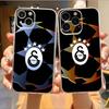 G-Galatasaray S-SK узор 1905 Чехол для телефона для iPhone17,16,15,14,13,12,11 Plus,Pro Max Мягкий прозрачный чехол