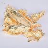2g/bottle Gold Foil Paper Decoration Imitation Gold Flake Silver Leaf Inedible DIY Art Baking Decorating Tool for Cake Dessert