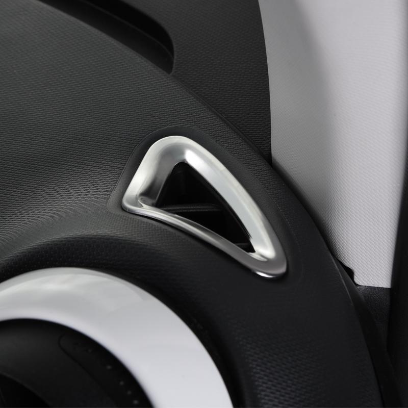 Car Upgrade For Smart 453 Fortwo Forfour 2016- Dashboard Air Vent Outlet Cover Trim Car Interior Accessories