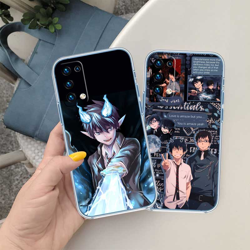 NH11 Blue Exorcist Phone Case for Motorola Moto E13 E15 E20 E22 E22I E22S E30 E32 E40 E7 E7I G Plus Power Play Stylus G22 G14