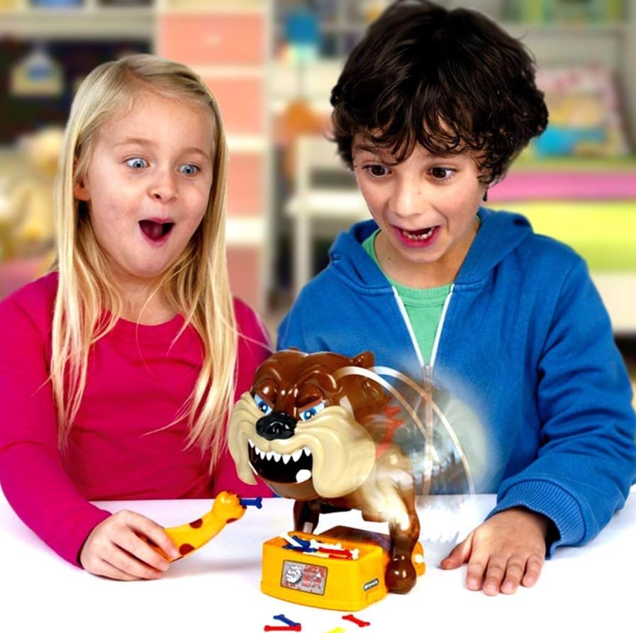 Абсдефен Вечеринка Кризис Остерегайтесь Злых Собак Сюрприз Наказание Сюрприз Игра для Большого Сюрприза Рот Зубы Кусать Вечеринка Подарок на День Рождения Игра, Игра,