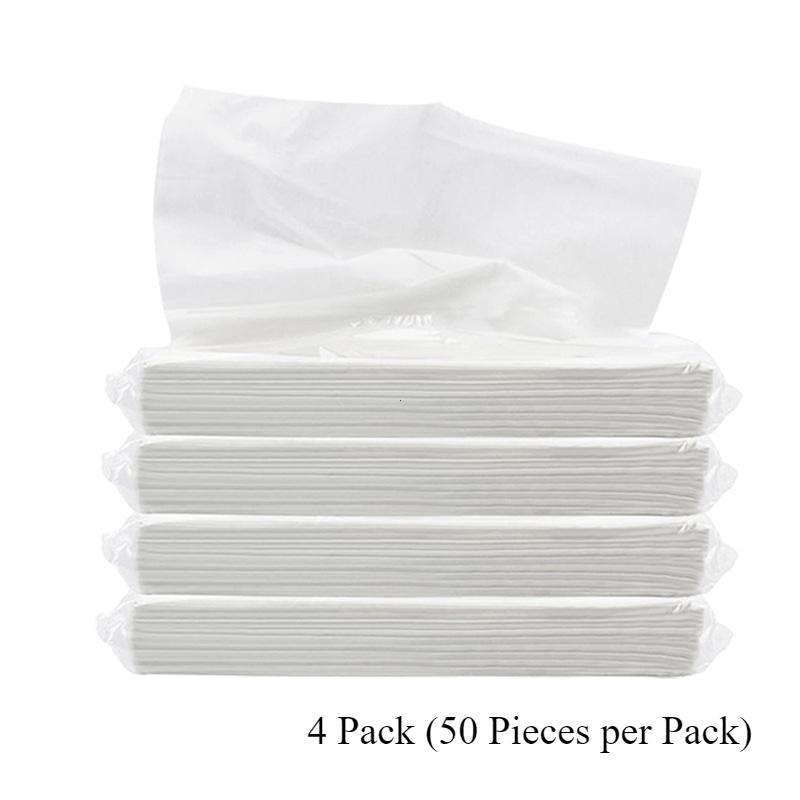 4 упаковки салфеток для автомобиля с 50/80 шт. в упаковке для коробки салфеток для автомобиля, сменный блок бумаги для использования в автомобиле, дома, в ванной комнате