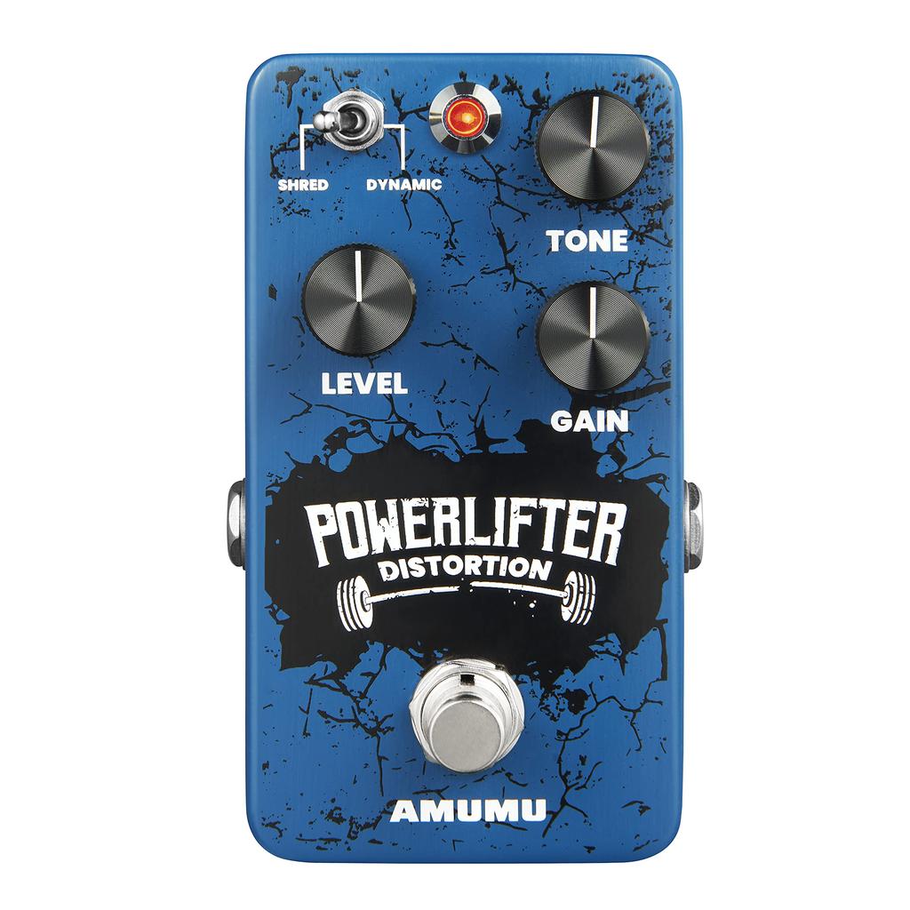 AMUMU POWER Distortion Guitar Effects Pedal Handmade LIFTER™