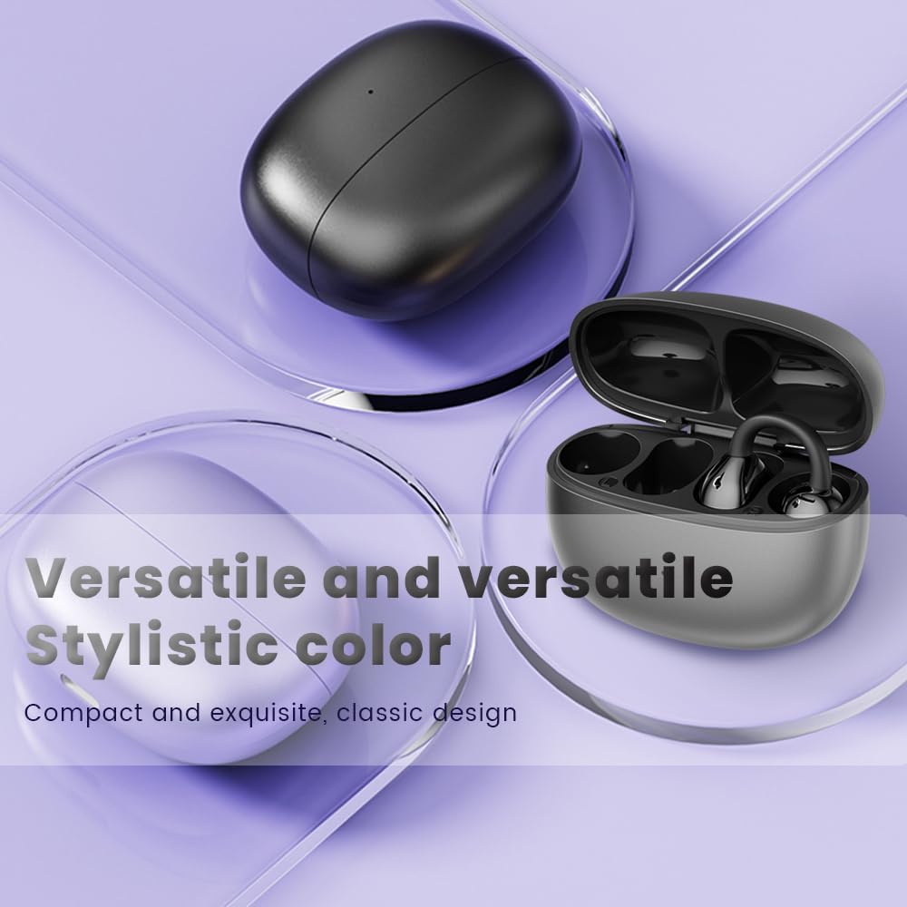 Xiaomi Беспроводные Bluetooth 5.4 наушники с зажимом на ухо, открытого типа, 50 часов воспроизведения, вкладыши, удобные для маленьких ушей и тех, кто носит очки