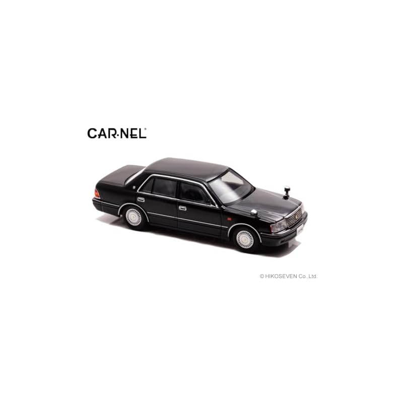 CARNEL Масштаб 1/43 Toyota Crown Royal Saloon G (JZS155) Модель с черной отделкой 1999 года