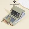 Женские короткие кошельки Baellerry с цветочным принтом, искусственная кожа, на молнии, для монет, денежный кошелек