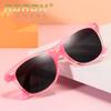 aoron Fashion Design TR90 Frame Polarized Sunglasses for Children Classic Black Anti Glare UV400 Sport Glasses Kids Gifts Boy Girls