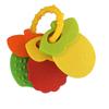 Baby Teether Fruit Shape Infant Silicone Teething Teether Rattle Teether Grip Sensory Interactive Toys