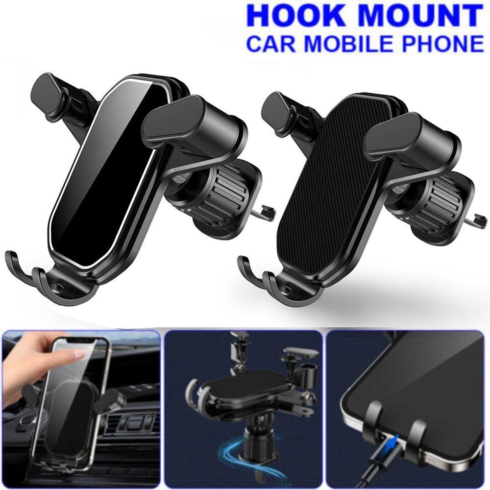 Universal Stand Clip Gravity Auto Phone Bracket Air Vent Clip Mount 360° Rotation Car Phone Holder