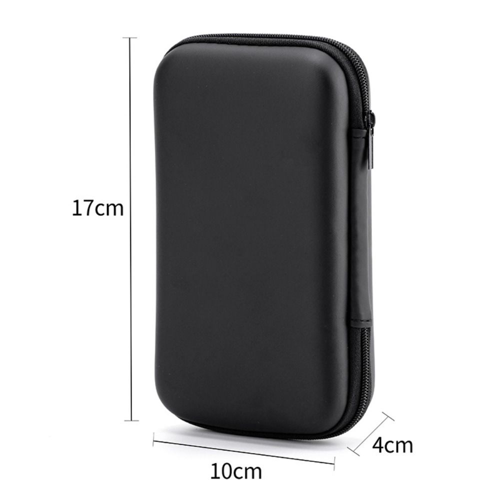 Mini Zipper Earphone Case Portable Pouch Carrying Bag New EVA Storage Box for Earphone