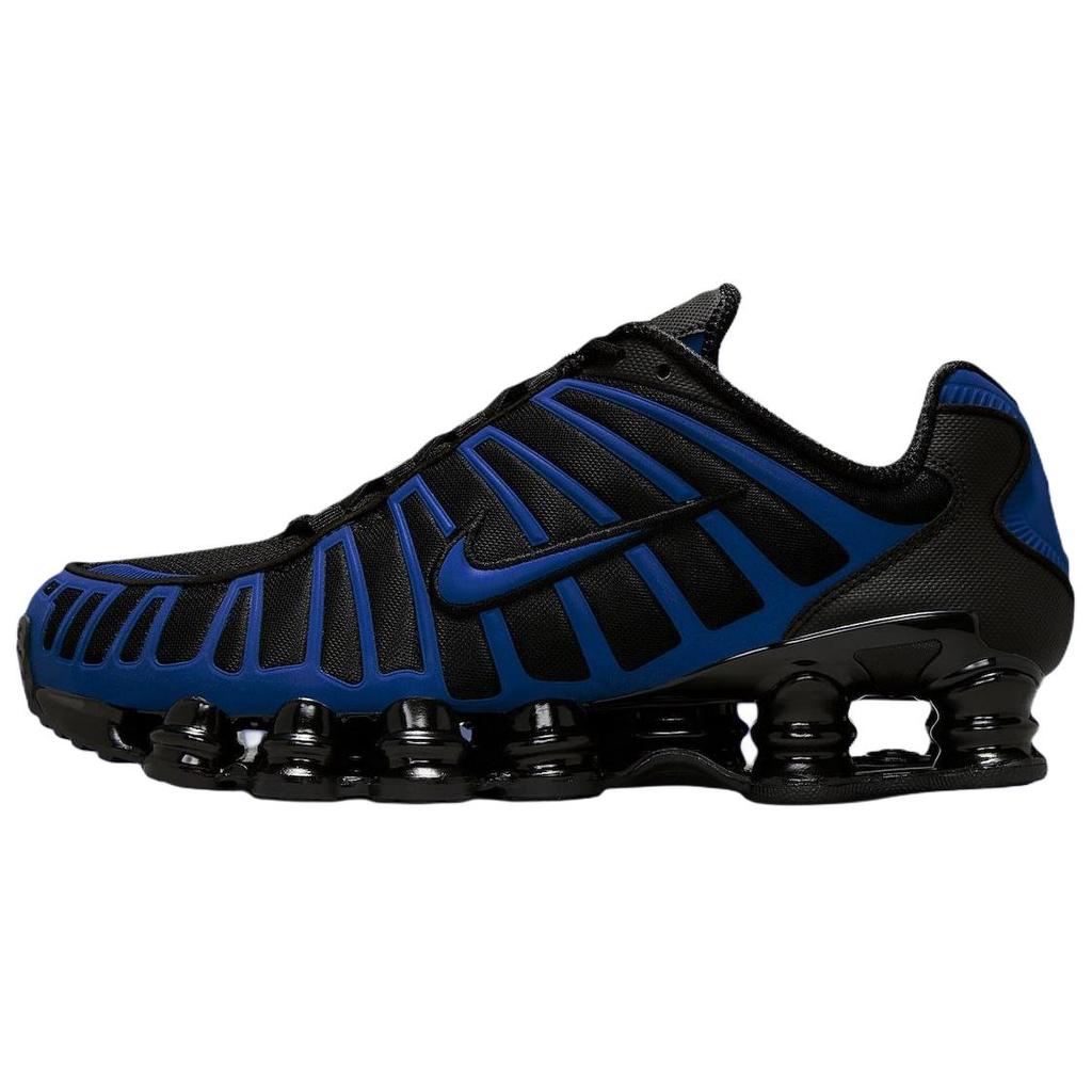 Nike Детская повседневная обувь Shox серии TL Черно-синяя Унисекс IH1338-002