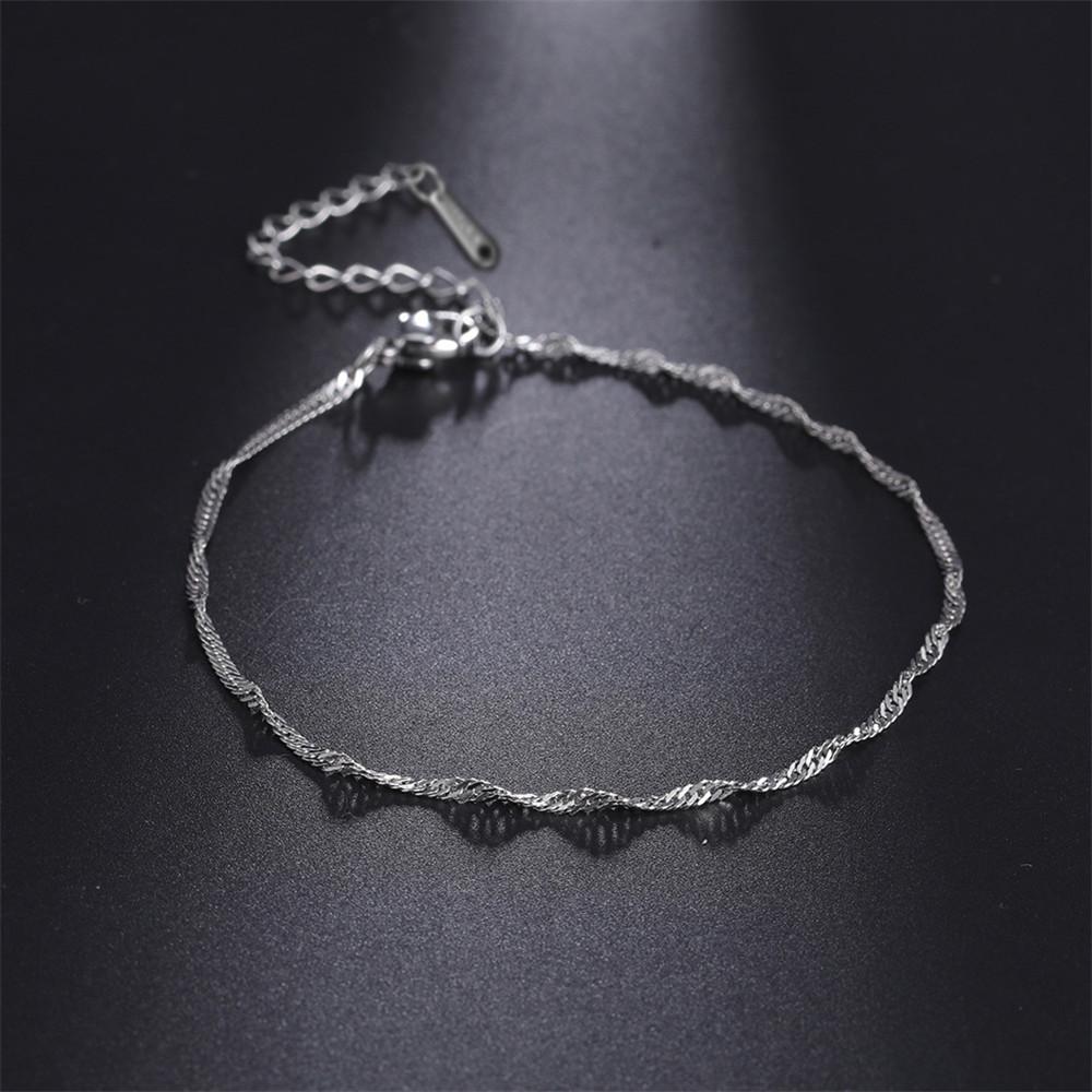 Xiaomi Skyrim Leg Ankle Bracelet Gold Color Beaded Stainless Steel Beach Foot Chain Figaro Anklet Jewelry Gift for Women 2026