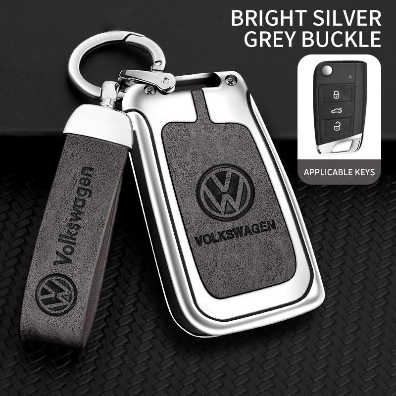 rsq1 Car Remote Key Fob Case Cover Holder Shell Bag For Volkswagen VW Polo Golf 7 MK7 Tiguan Passat Jetta E-golf Keychain Accessories