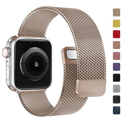 Ремешок для Apple Watch, ремешок 44 мм, 45 мм, 41 мм, 49 мм, 42 мм, 40 мм, 45 мм, браслет-миланская петля, браслет correa iwatch series 9, 7, 8, 4, 5, 6 SE Ultra2