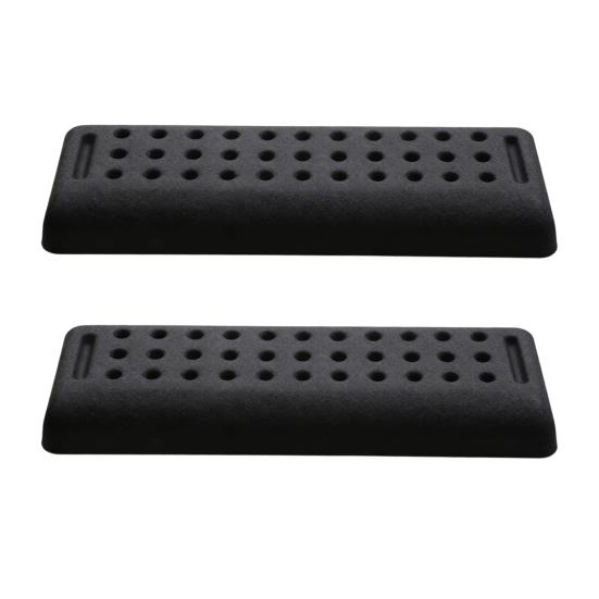 2Pcs L-Shaped Desk Elbow Pad Ergonomic Memory Foam Elbow Support Padding with Non-Slip Base Pain Relief Wrist Elbow Arm Rest Office Desk Edge Cushion