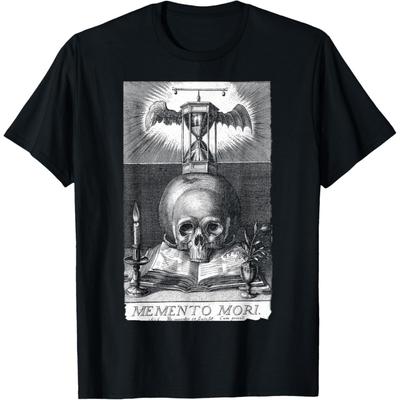 Memento Mori Философия стоицизма Философ Футболка Memento Mori