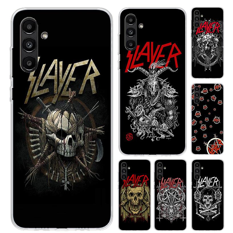 Чехол для телефона Slayer Heavy Metal Rock Band для Samsung Galaxy A17 A16 A37 A26 A36 A57 A56 A15 A25 A35 A55 A14 A24 A34 A54 A13 A23 A