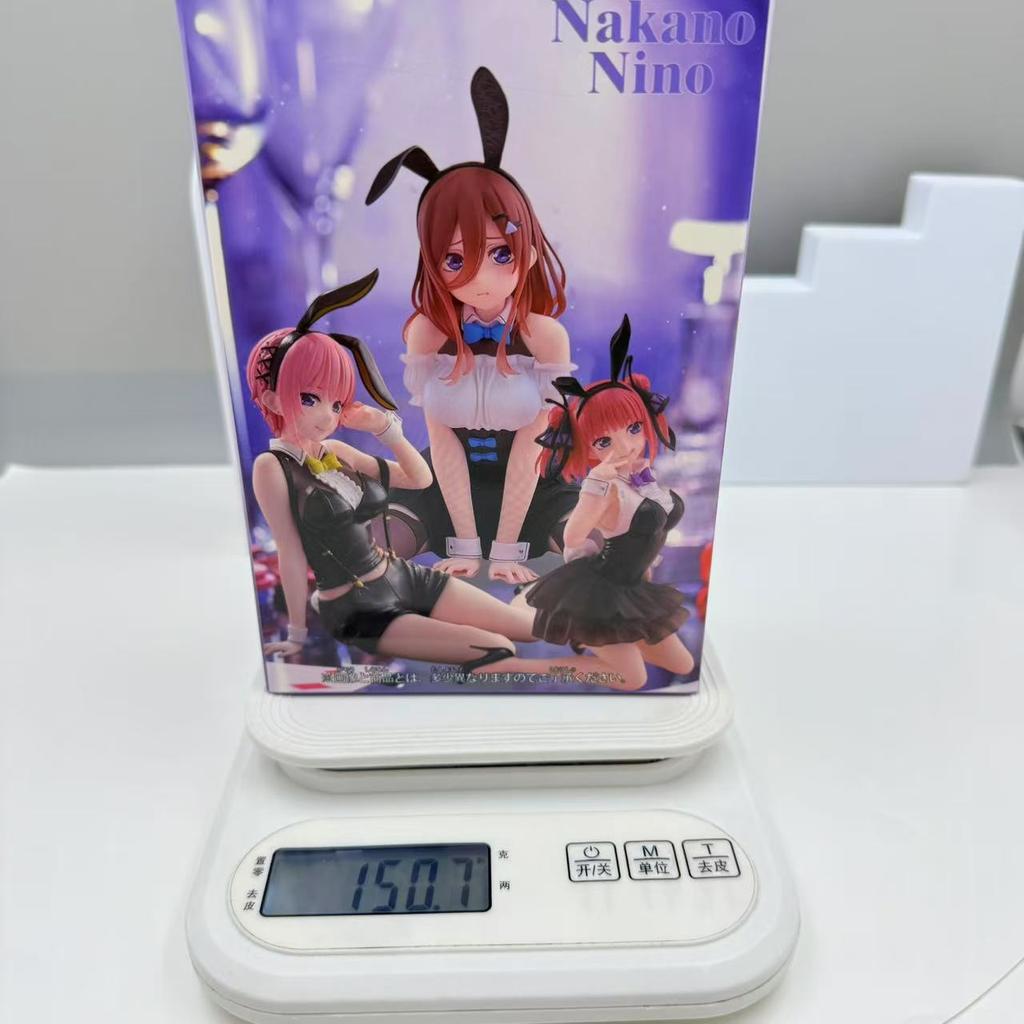 10 см Аниме Пять Невест Фигурка Накано Мику Нино Ичика Ицуки Стиль Девушки-Зайчика Статические Игрушки ПВХ