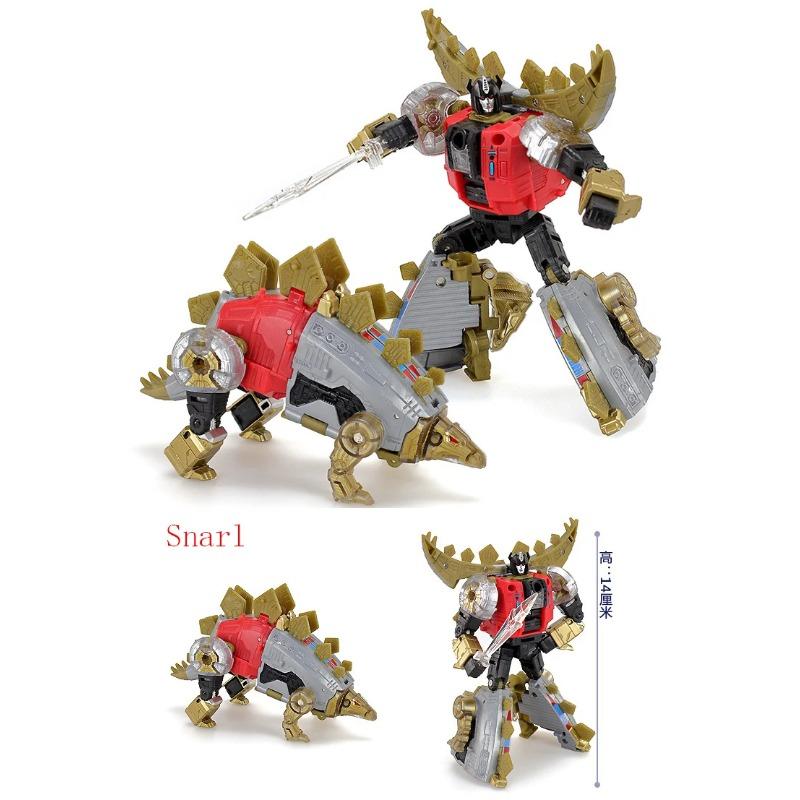 Игрушки-трансформеры Динозавры Dinoking Комбинация Деформация Grimlock Swoop Sludge Slag Snarl Модель Робот В НАЛИЧИИ BPF 5-в-1 G1 Игра Развлекательные Безопасные