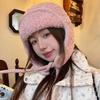 Осень И Зима Способная Защитить Уши Теплая Шапка-Ушанка Женская Универсальная Вязаная Шерстяная Шапка