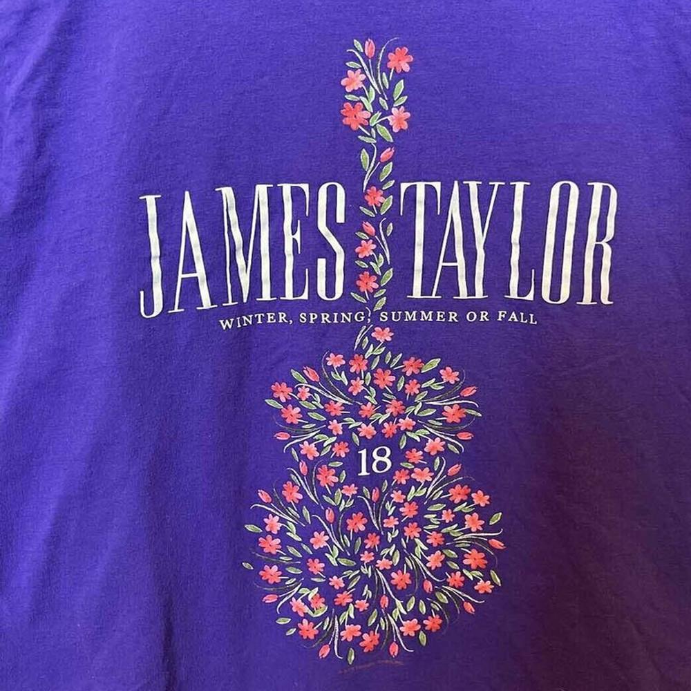 James Taylor VTG Purple T-shirt Unisex tee All sizes S to 345Xl XZ552