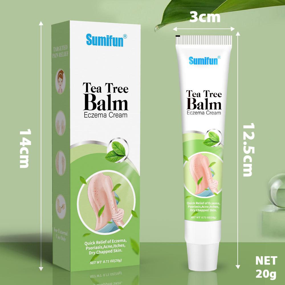Sumifun Мазь против зуда с маслом чайного дерева, местный крем против зуда кожи