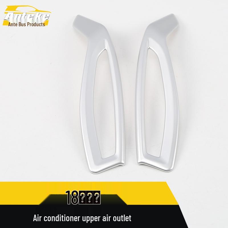 18 Ize Car Roof A/C Outlet Decorative Frame & Sequin Sticker