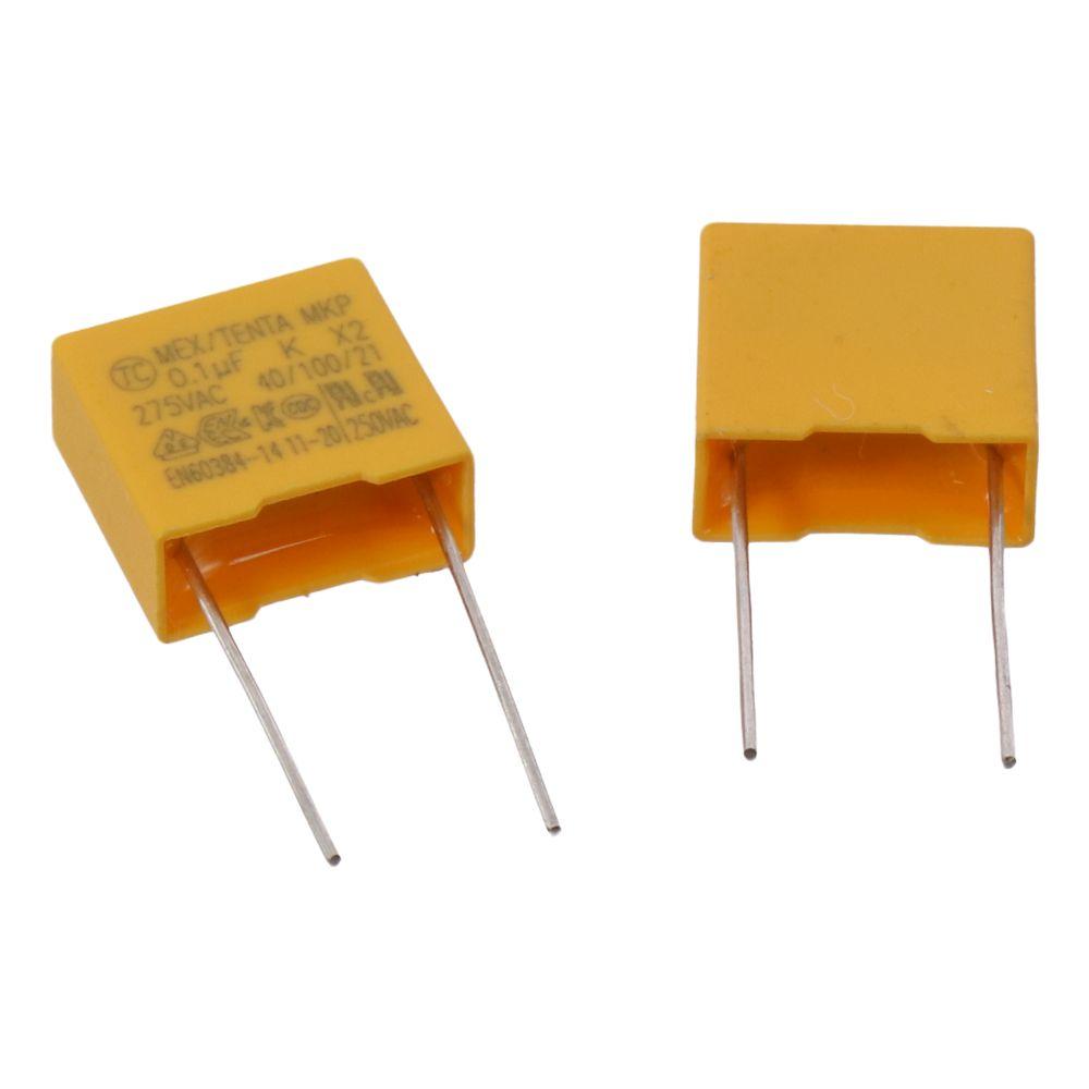 Конденсаторы 0.1 мкФ 275 В переменного тока Широкое применение