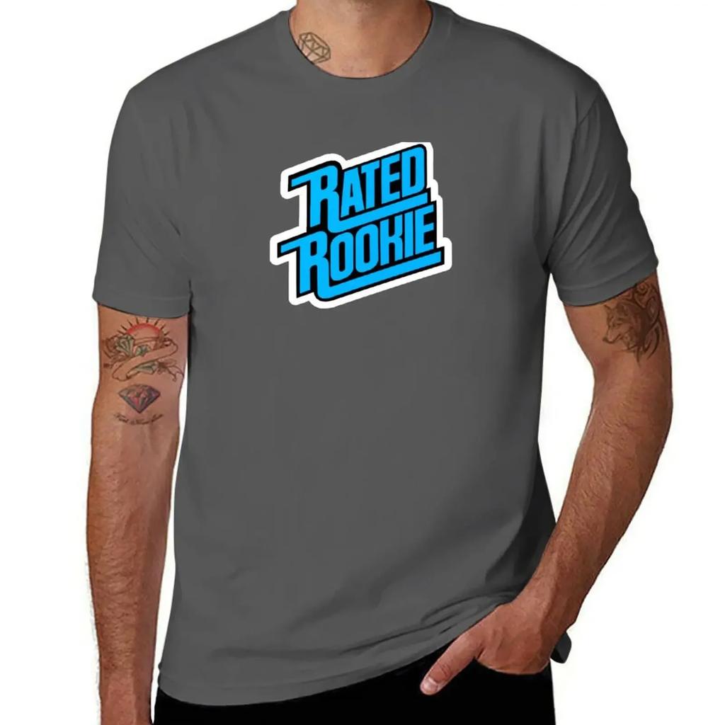 Rated Rookie T-Shirt kawaii clothes blacks mens big and tall t shirts
