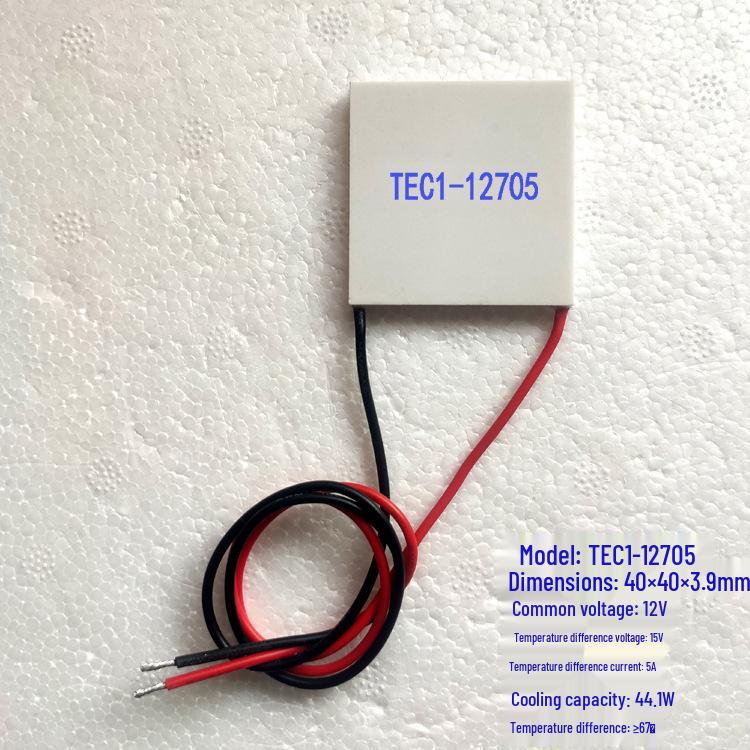 Термоэлектрический охладитель TEC1-12706: Полупроводник 12В/24В для теплоотвода