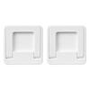 2 Pcs Baby Safety Sliding Sash Stopper Cabinet Locks Keyless Sliding Door Window Wardrobe Locks Strong Adhesive No Drills