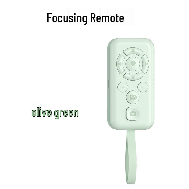 Smart Bluetooth Remote: Multifunctional Zoom, TikTok Controller, Rechargeable Phone Photography & Video Page Turner.
