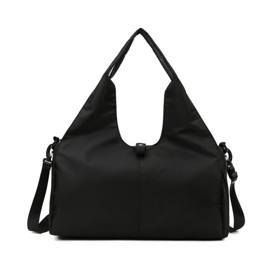 Yoga Bag Large Capacity Multifunctional Duffel with Wet Pocket Shoe Cabin Solid Color Gym Bag Versatile Sports Travel Bag