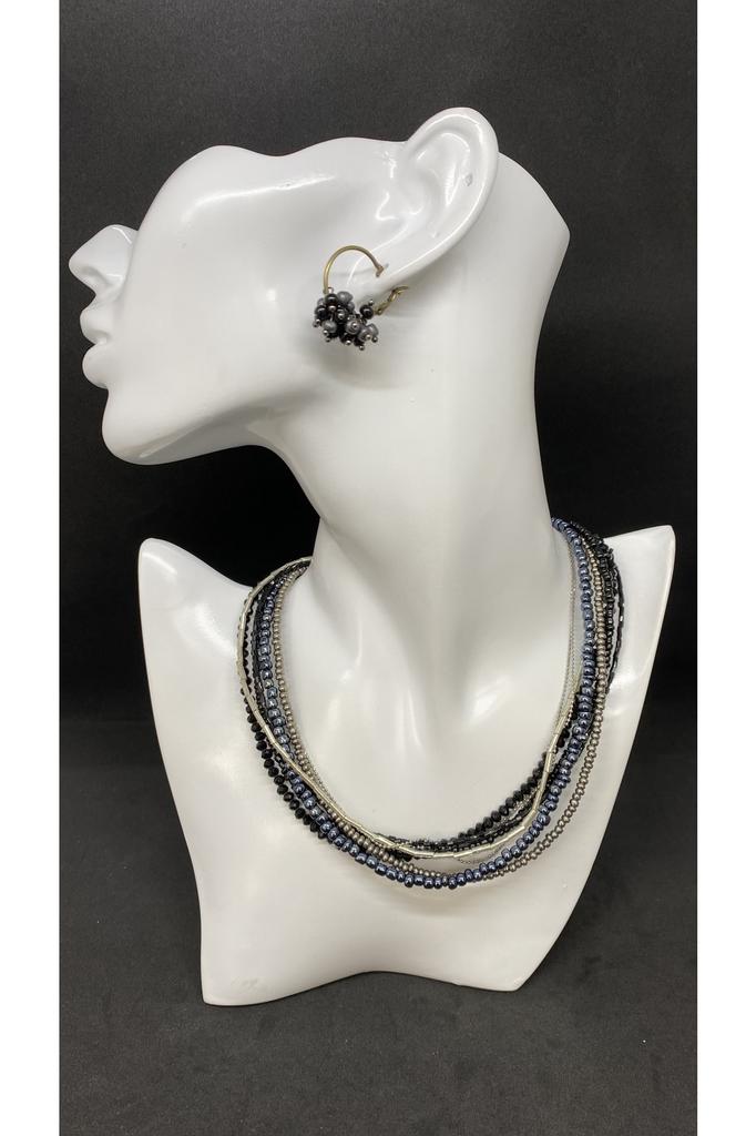 Подарок на день рождения, этническое подлинное хиппи, богемное модное ювелирное ожерелье ручной работы