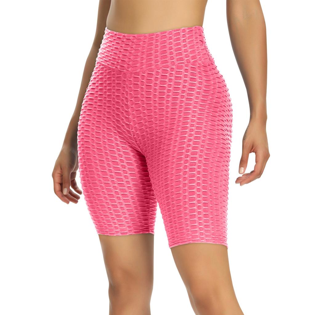 Women's Sexy Capris, Yoga, Fitness, Peaches,buttocks, Bubble Sports Leggings, No Pockets