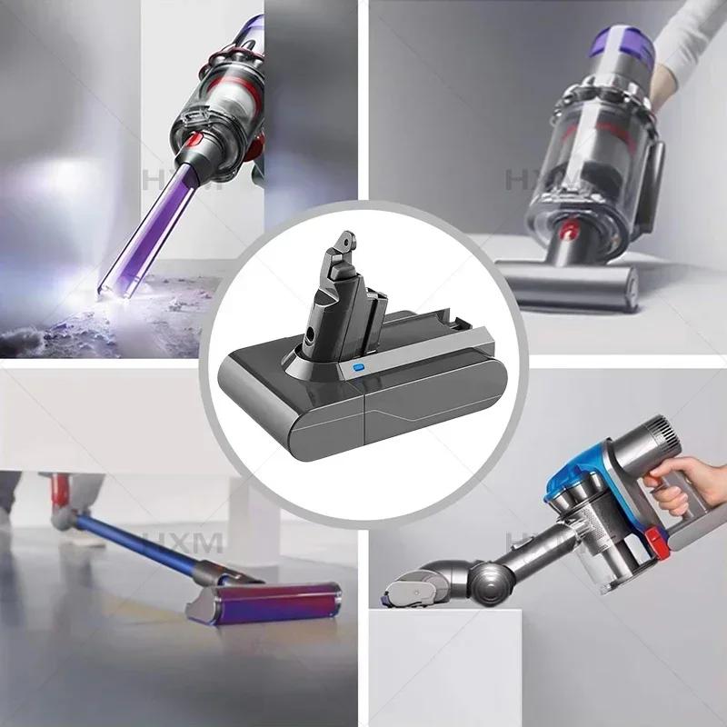 21.6V12800Ah ForDyson Battery Replacement DC62 DC59 DC58 SV03 SV04 SV09 V6 Animal Motorhead V6 Slim V6 Absolute Vacuum Batter