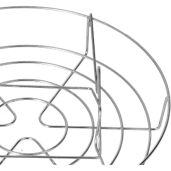 Stainless Steel Canning Rack, Foldable Anti Scalding Canning Rack for Water Bath Canner Saving Time Water Bath Canner Holder for Pressure Canner