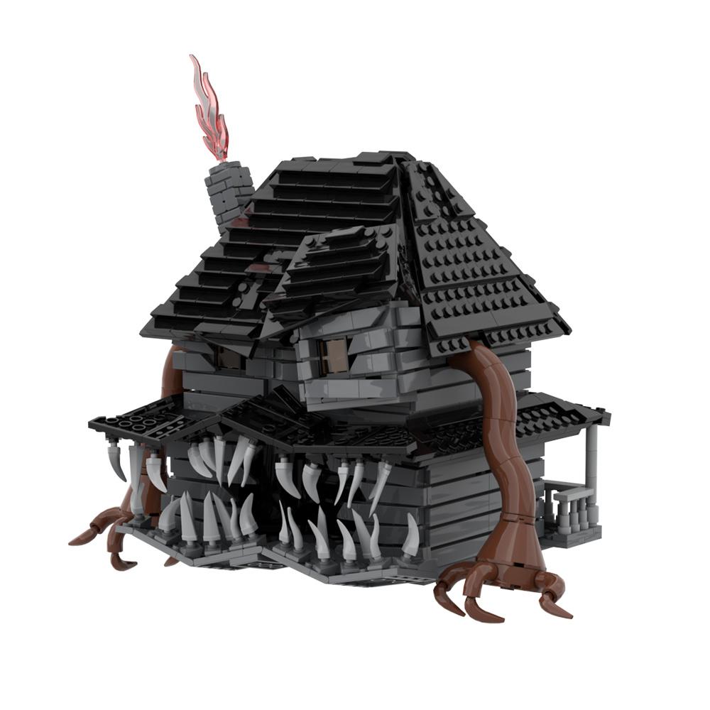 MOC Monster House-without light Building Blocks