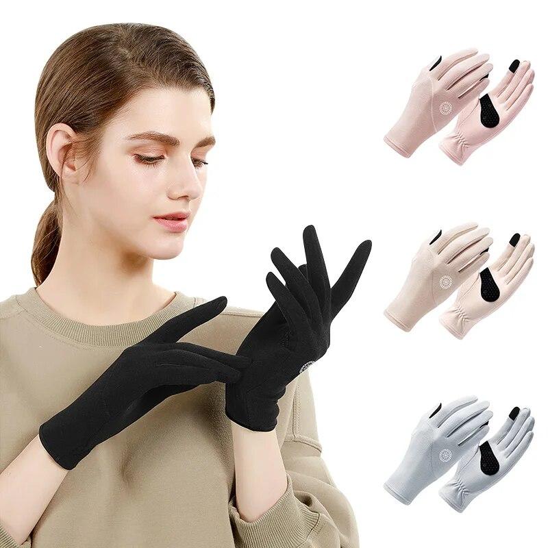 Women Warm Glove Winter Touch Screen Bicycle Gloves Outdoor Sports Fishing Driving Running Ski Glove Thermal Plush Mitten
