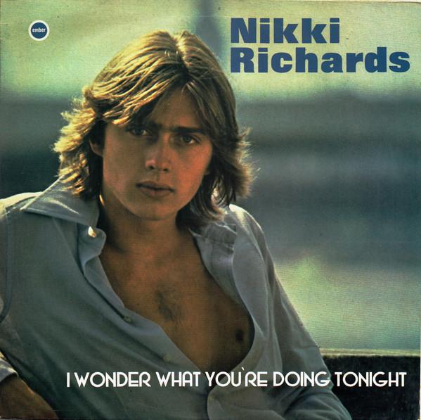 Виниловая пластинка NICK RICHARDS I Wonder What Youre Doing Tonight NR5094 Ember Records 1978 UK Поп Б/у