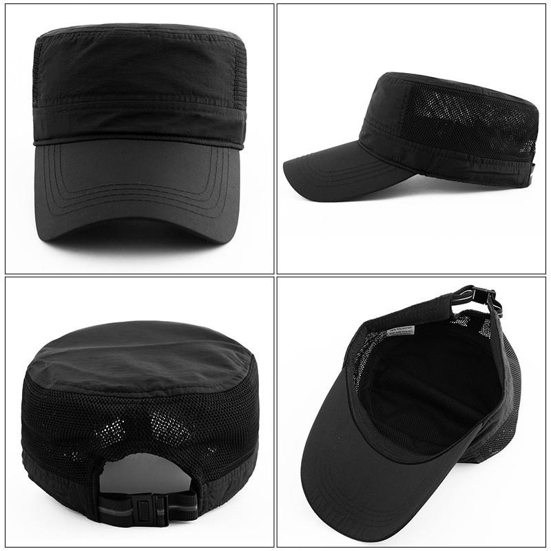 Lightweight Breathable Mesh Baseball Cap With Extended Brim Sun Protection Men Women Outdoor Casual Hat