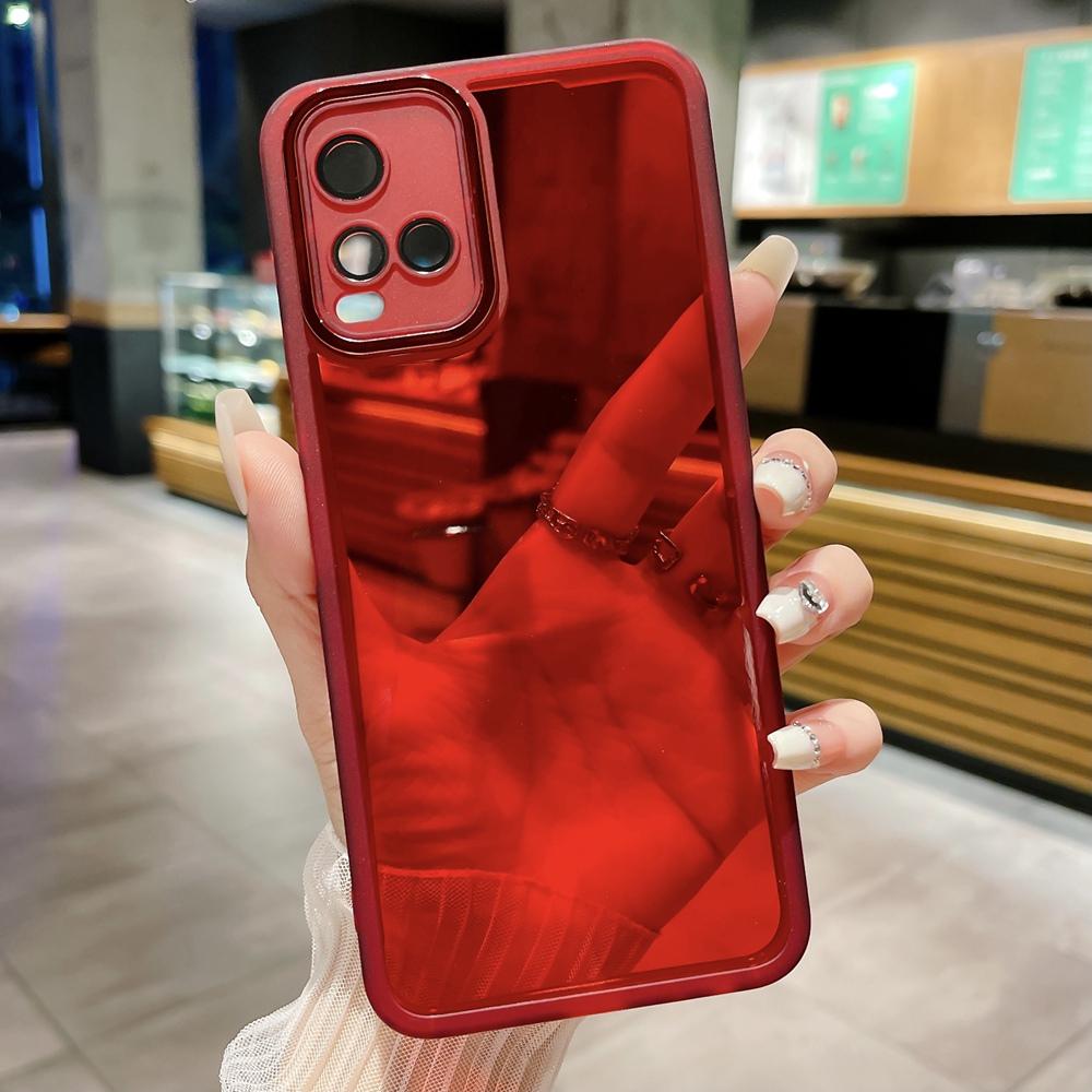 Чехол для телефона для Vivo Y35 Y21 Y33S Y22 Y22S Y16 Y02 V27E V23E С защитой камеры
