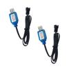 USB-кабель для зарядного устройства 7,2 В 250 мА Выходной NiCd NiMh Аккумуляторный блок USB-кабель для зарядки SM2.0 2-контактный штекер для Экскаваторов Автомобиля