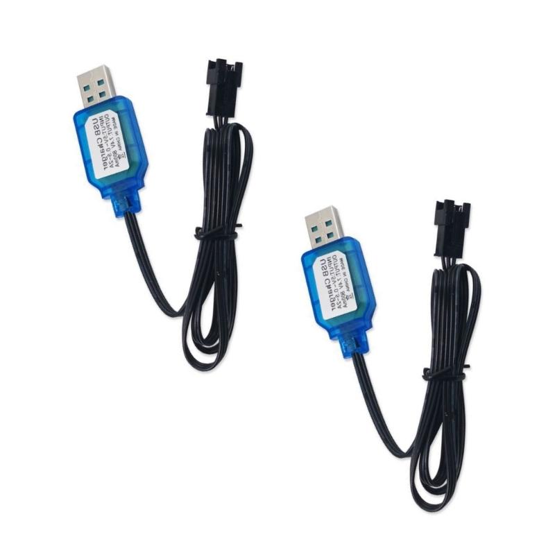 USB-кабель для зарядного устройства 7,2 В 250 мА Выходной NiCd NiMh Аккумуляторный блок USB-кабель для зарядки SM2.0 2-контактный штекер для Экскаваторов Автомобиля