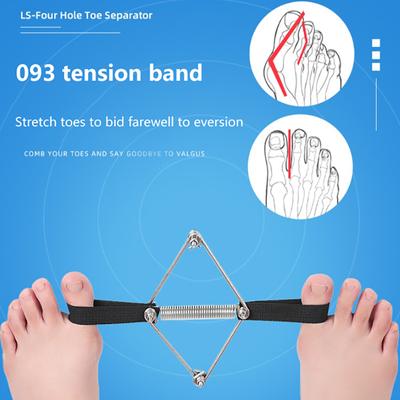 Корректор для выпрямления пальцев ног, пояс для растяжки и восстановления стопы, тренировочный тренажер, ремень, эластичная лента для большого пальца, инструменты для ног 2023